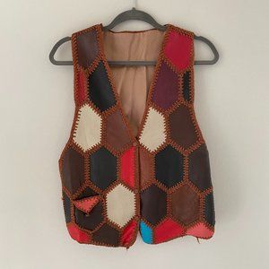 Vintage Button Front Vest